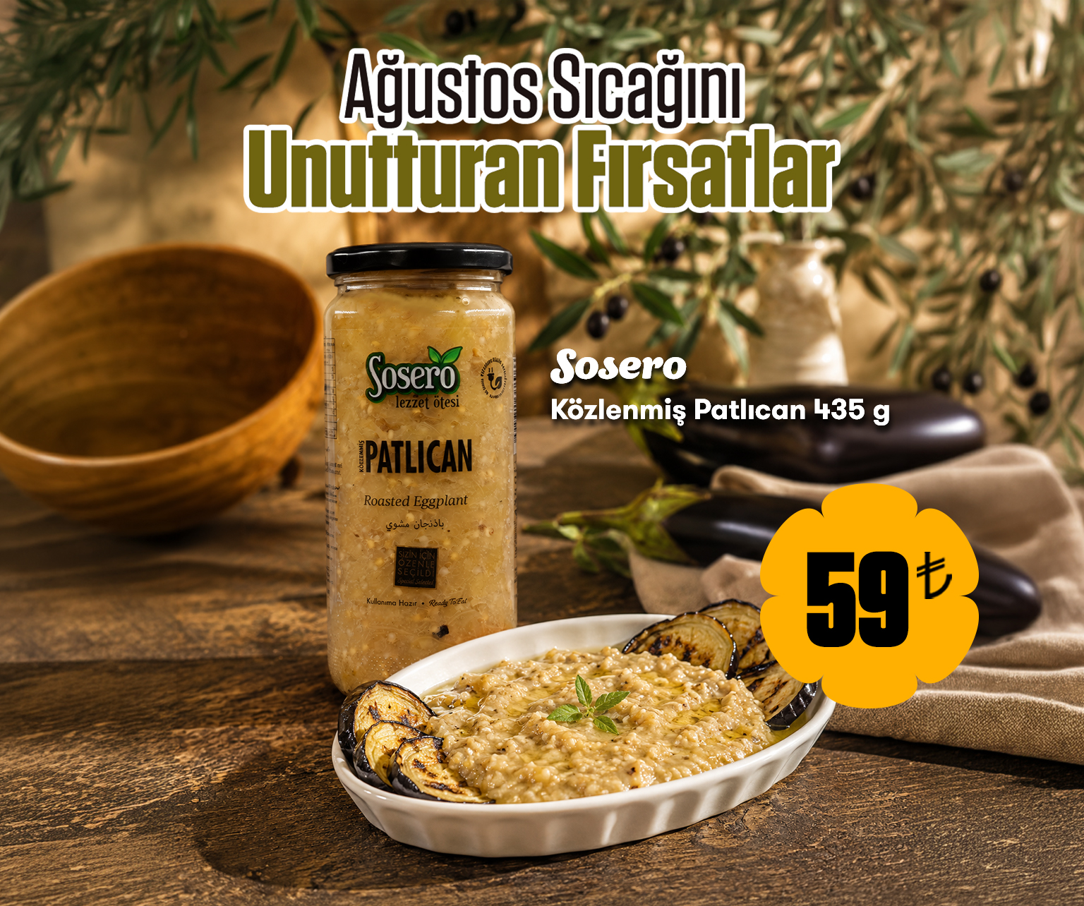Közlenmiş Patlıcan